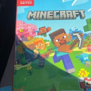 Nintendo Switch Minecraft - Red, Green, Blue